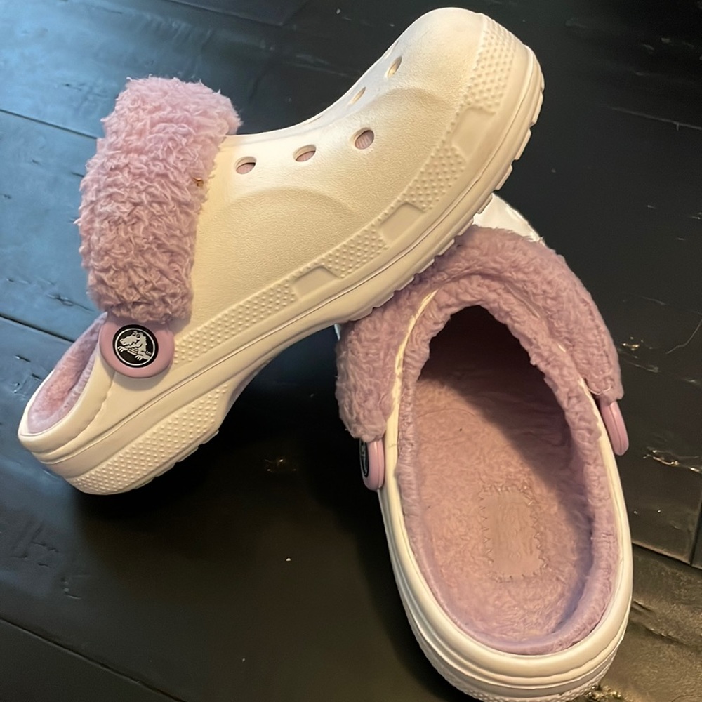 Fuzzy Crocs